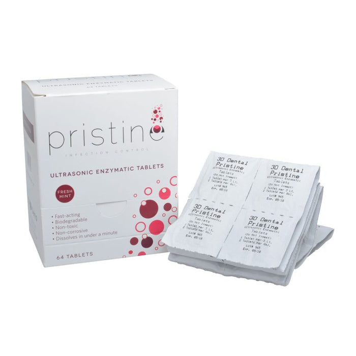 3D Pristine Ultrasonic Cleaning Tabs (64/Box)