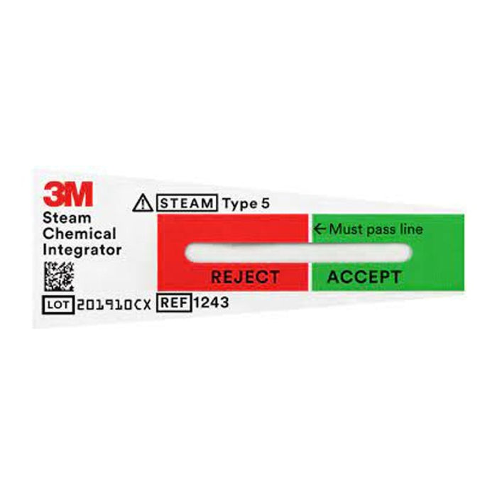 3M Attest Steam Chemical Integrator Class 5 2 x .75 in 500/pk