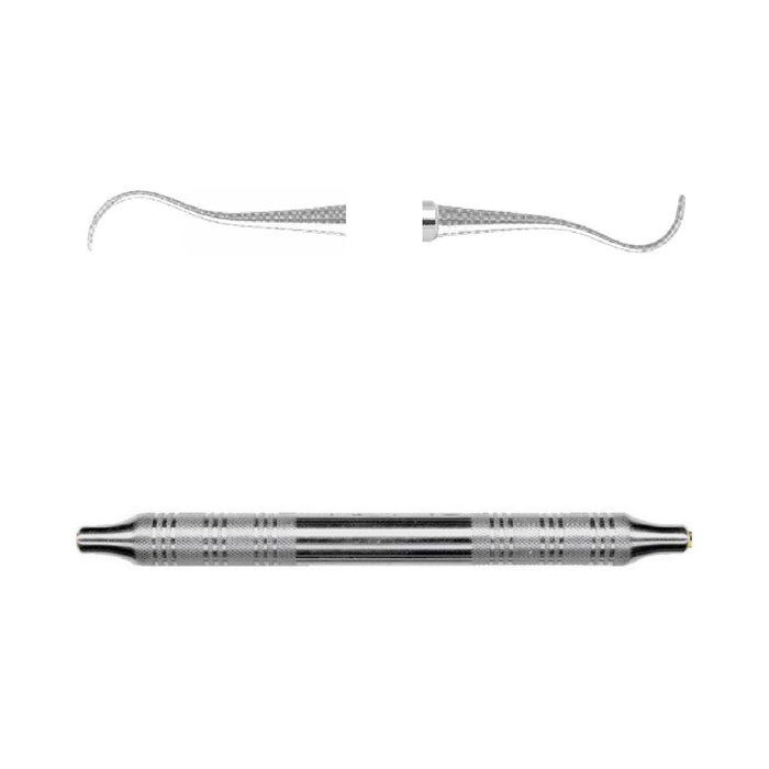 AMERICAN EAGLE McCall Curette 17-18L TT Large Double Ended Stainless Steel Handle 5/16 in