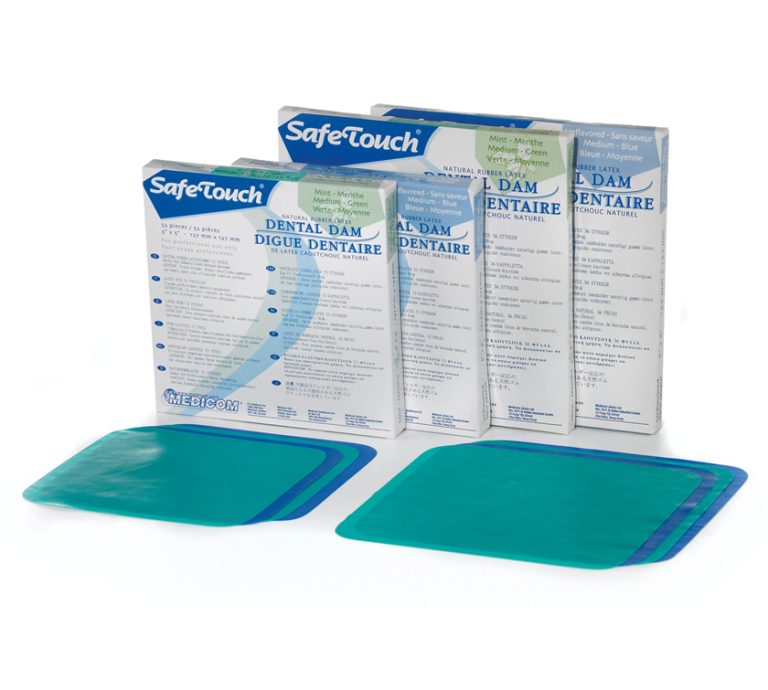 MEDICOM SafeTouch Latex Dental Dams