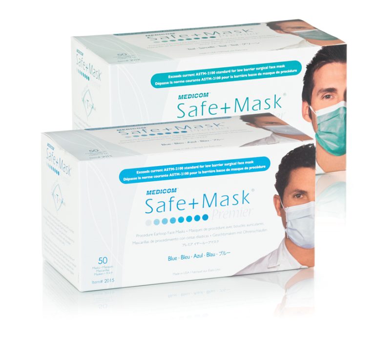 MEDICOM Premier Procedure Earloop Masks (50/box)