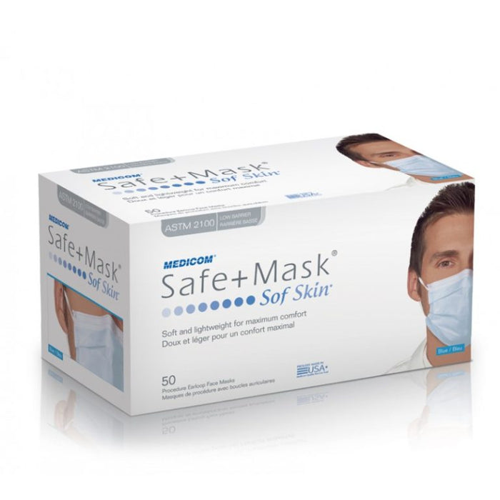 MEDICOM Sofskin Earloop Masks (50/box)