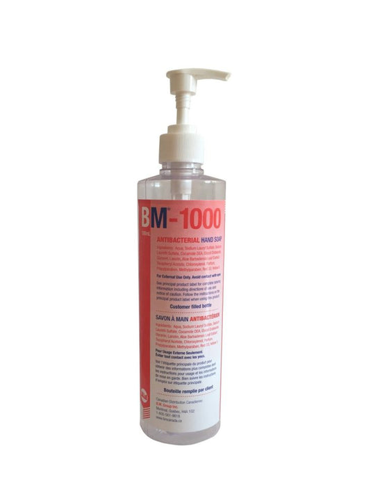 BM-4D Dispenser Bottle with Pump for BM-1000 Soap 500 ml