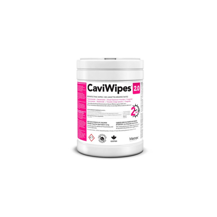 METREX CaviWipes 2.0 Surface Disinfectant Wipes