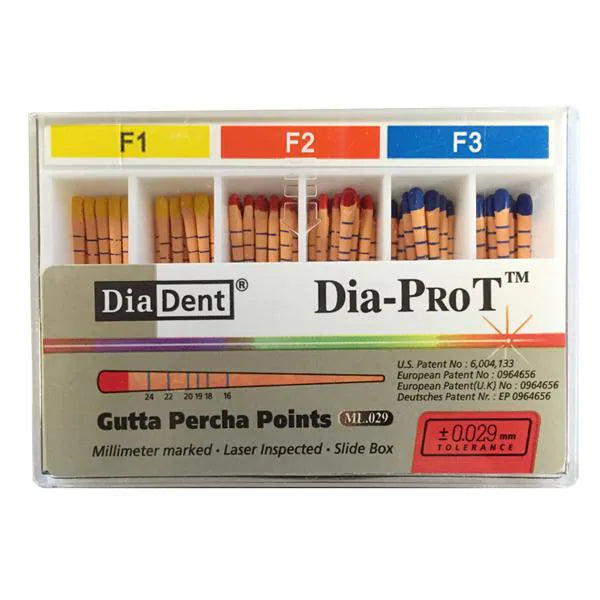 DiaDent Gutta Percha Points Dia-PRO T ML .029