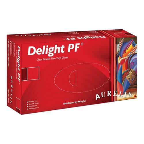 AURELIA Delight Vinyl Powder Free Gloves