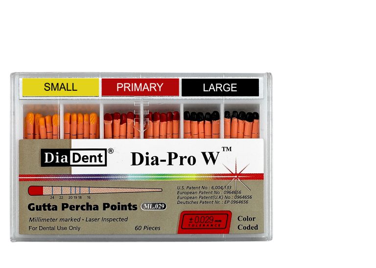 DiaDent Gutta Percha Points Dia-PRO W ML .029