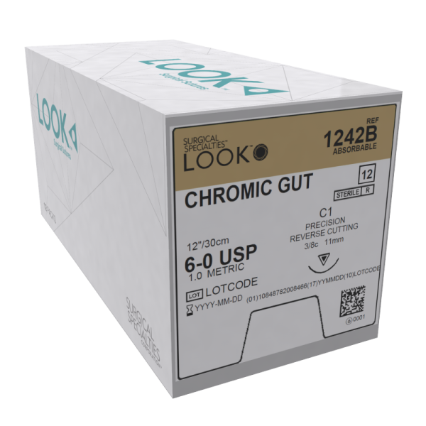 LOOK Sutures Chromic Gut 12/Box