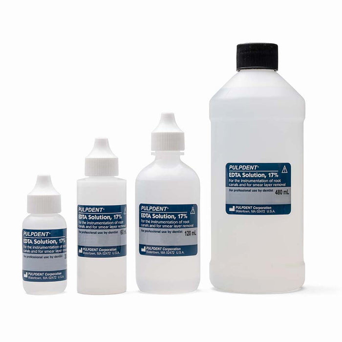 PULPDENT EDTA 17% Solution Neutral pH Bottle each