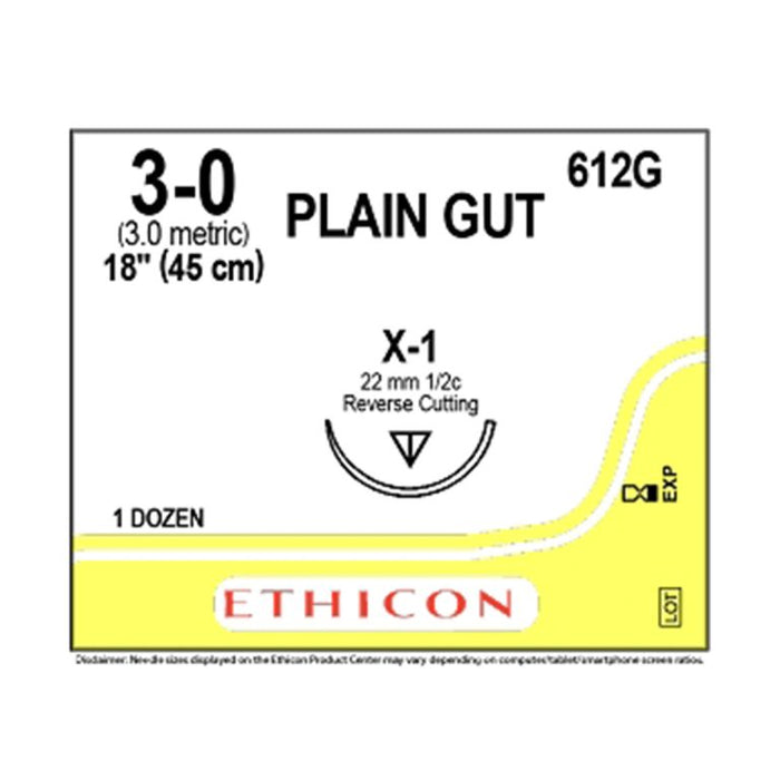 ETHICON Sutures Plain Gut