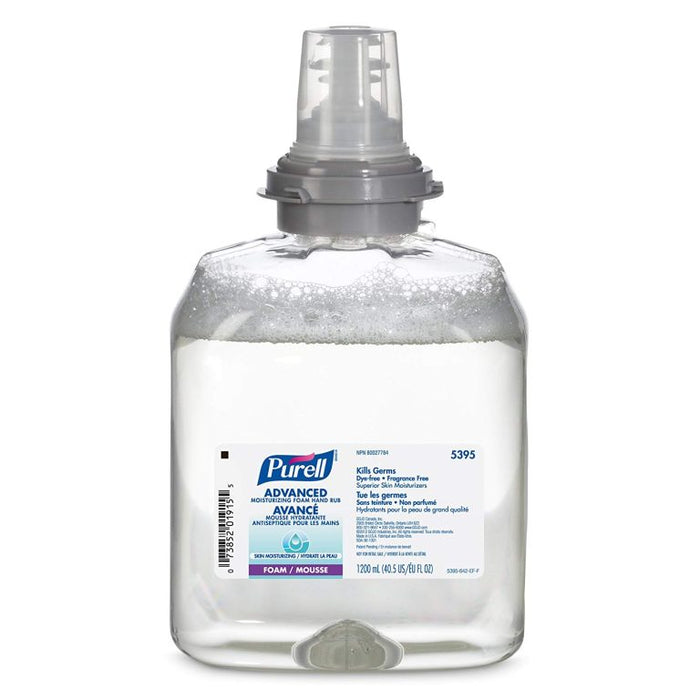 Purell Advanced Moisturizing Foam Hand Rub 1200 ml Refill Bottle (70% Alcohol)