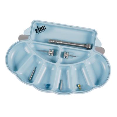 ZIRC Implant Organizer with Cover Non Autoclavable Blue