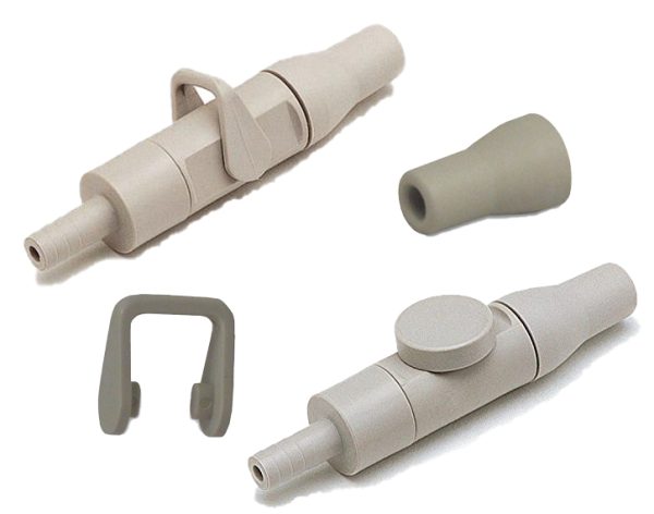 ZIRC Saliva Ejector Valve Autoclavable Grey