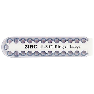 ZIRC E-Z ID Rings with Dispenser Latex Free Autoclavable