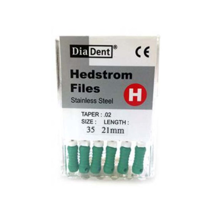 DiaDent H-Files Stainless Steel 6/box