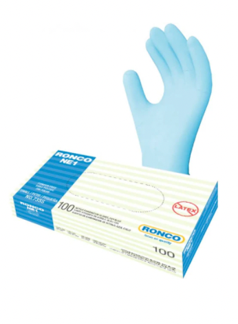 Nitrile disposable gloves box of deals 100